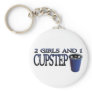 2 Girls and 1 Cupstep FILTHY DUBSTEP Keychains