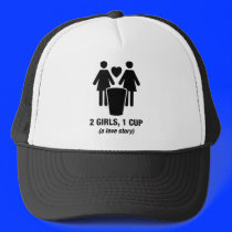 2 girls one cup - 2girls1cup - funny tee hats