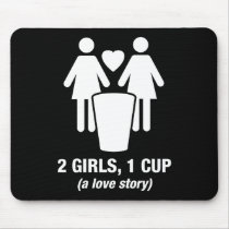 2 girls one cup - 2girls1cup - funny tee mousepads by strk3 2 girls one cup - 2girls1cup - funny tee mousepads