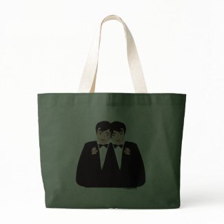 groom groom tote bag