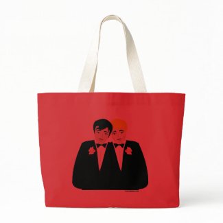 2 Grooms (Blonde and Black Hair) bag