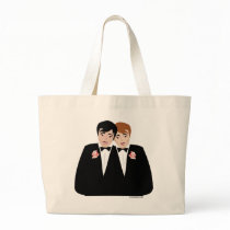 2 Grooms (Brown Hair and Black Hair) bags