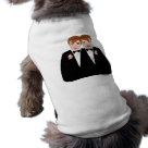 dog_sleeveless - Gay wedding t-shirts, stationer and customizable commitment ceremony gifts for the gay marriage of two grooms with brown hair getting married. Personalize these gay wedding day gifts by adding your own personalized touch, like the groom's names or wedding date.