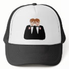 zaz_trucker_hat - Gay wedding t-shirts, stationer and customizable commitment ceremony gifts for the gay marriage of two grooms with brown hair getting married. Personalize these gay wedding day gifts by adding your own personalized touch, like the groom's names or wedding date.