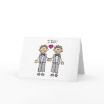 2 Grooms Card