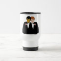 2 Grooms (Ethnic and Brown-Haired) mug