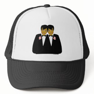 2 Grooms Ethnic hat