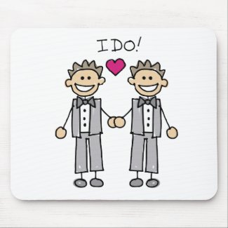 2 Grooms mousepad