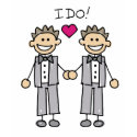 2 Grooms T-shirt shirt