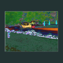 2 GTP Cars Hurtle Around Lime Rock postcards