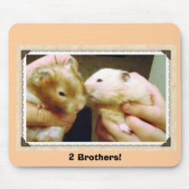 2 Hamster Mousepad by Dufftown 2 Hamster Mousepad