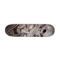 2 head skateboard deck
