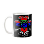 2 Head Thunderbird Black mugs