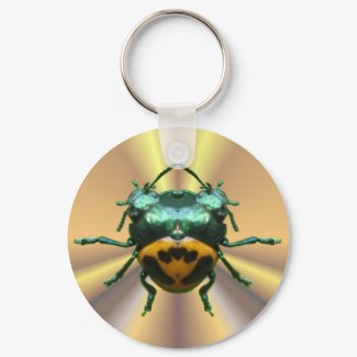 2 Headed Beetle ~ keychain keychain