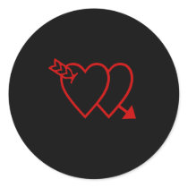 2 Hearts. 1 Arrow. No Name. stickers by eyesparkle 2 Hearts. 1 Arrow. No Name. stickers