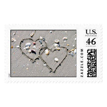 2 HEARTS, HEART TO HEART, LOTS OF LOVE STAMP