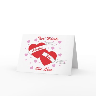 2 hearts one love-002 card by PaPaBearBP