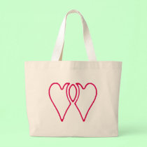 2 Hearts Together The MUSEUM Zazzle Gifts bags