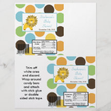 2 Hershey's Large Bar Wrapper Flyer Design