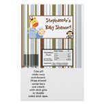 2 Hershey's Large Bar Wrapper Jungle Play Full Color Flyer