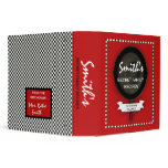 2" Iron Skillet Checkered Vinyl Binders