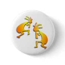 2 Kokopelli #15 buttons by CulturalPerspective4 2 Kokopelli #15 buttons