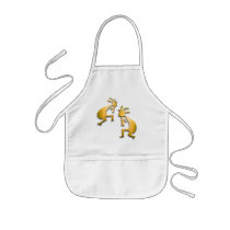2 Kokopelli #25 Aprons