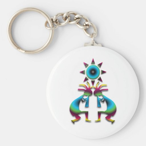 2 Kokopelli #41 Keychains