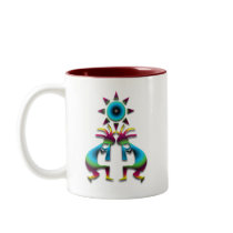 2 Kokopelli #41 mugs