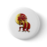2 Kokopelli #50 Pinback Buttons