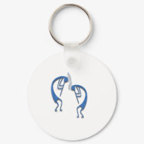 2 Kokopelli #5 keychains
