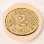 2 kronor drink coaster