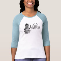 2 Lights Ladies T-Shirt - Raglan Sleeve by 2lights 2 Lights Ladies T-Shirt - Raglan Sleeve