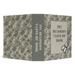 2"  Love Me Promotion Binder ARMY ACU Camo Camoufl