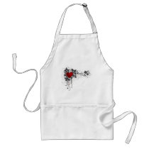 2 love vectors apron