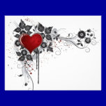 2 love vectors invitations