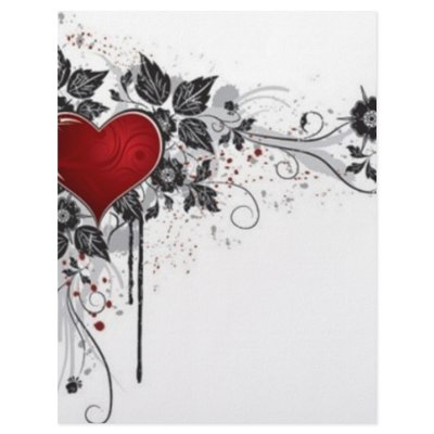 2 love vectors personalized letterhead by CreativeColours