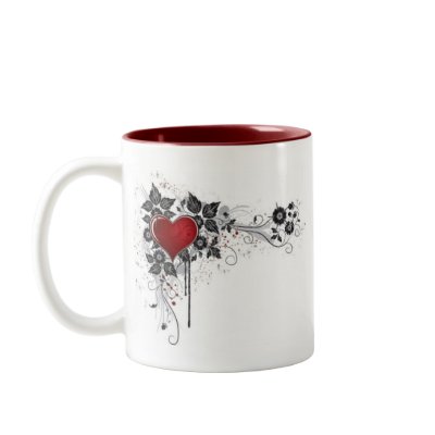 2 love vectors coffee mug by CreativeColours