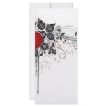 2 love vectors rack card design