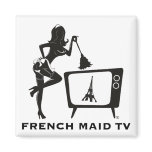 2" Magnet French Maid TV
