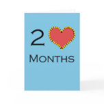 2 Month anniversary cards