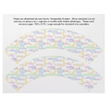 2 Nursery Baby Personalized Cupcake Wrappers flyers