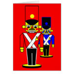 2 Nut Crackers Greeting Cards