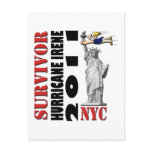 #2 NYC Survived Hurricane Irene Postcard
