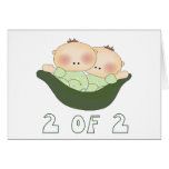2 of 2 Twins Greeting Cards