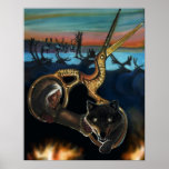 2 of Swords Print