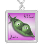 2 Peas in Pod ~ Love & Friendship Necklace