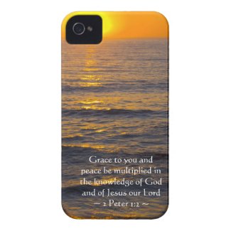2 Peter 1:2 Case-Mate iPhone 4 Case