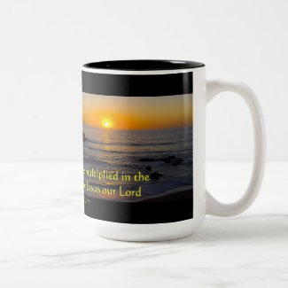 2 Peter 1:2 Coffee Mug