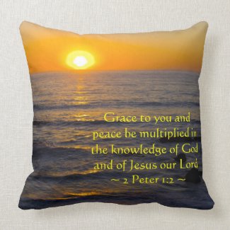 2 Peter 1:2 Pillows